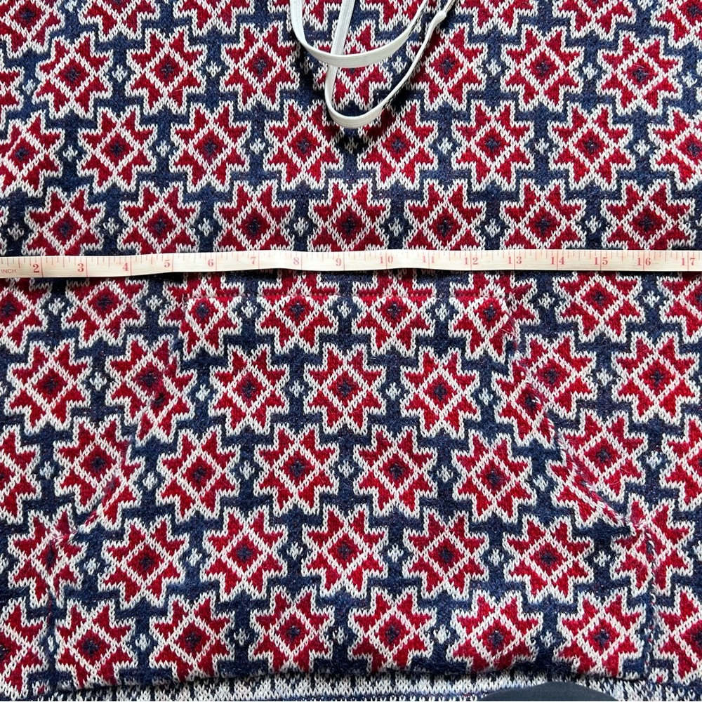 Golden Goose Red, White and Blue Wool Mohair Hooded Sweater.  Like New! - Picture 6 of 8